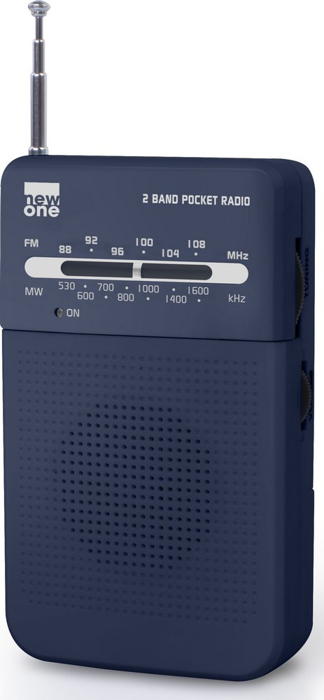 Radio portable NEW ONE M055RB - Analogique - Piles ou secteur