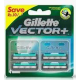 Lames Gillette Vector Plus, boite de 4.